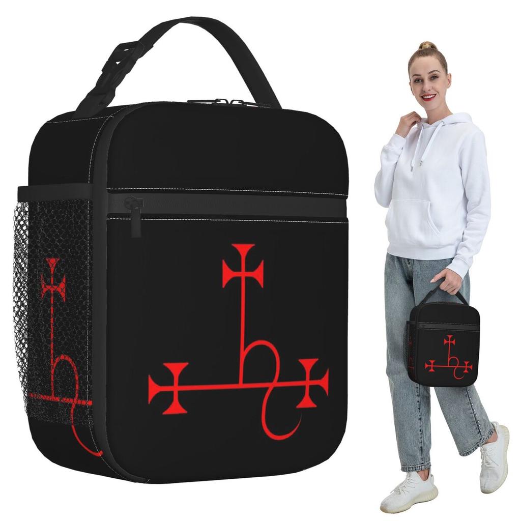 Lilith - Goetia Style Sigil-Uncircled Poster Insulated Lunch Bag for Women Office Cooler Thermal Food Box Tote Lunch Boxes