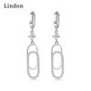 Lindon Zircon Copper Alloy Earrings Drop Earrings For Women Wedding Party Gifts