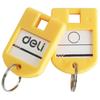 Deli Colored Plastic Key Tags