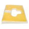 Подушка для сидения Желтый Треугольный наклонный дизайн Т-образная подушка для кормления