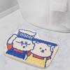Adorable Cartoon Shaped Rug Comfortably Soft and Warm Non-Slip Bathroom Mat Bedside Rug for Bedroom Home Decor
