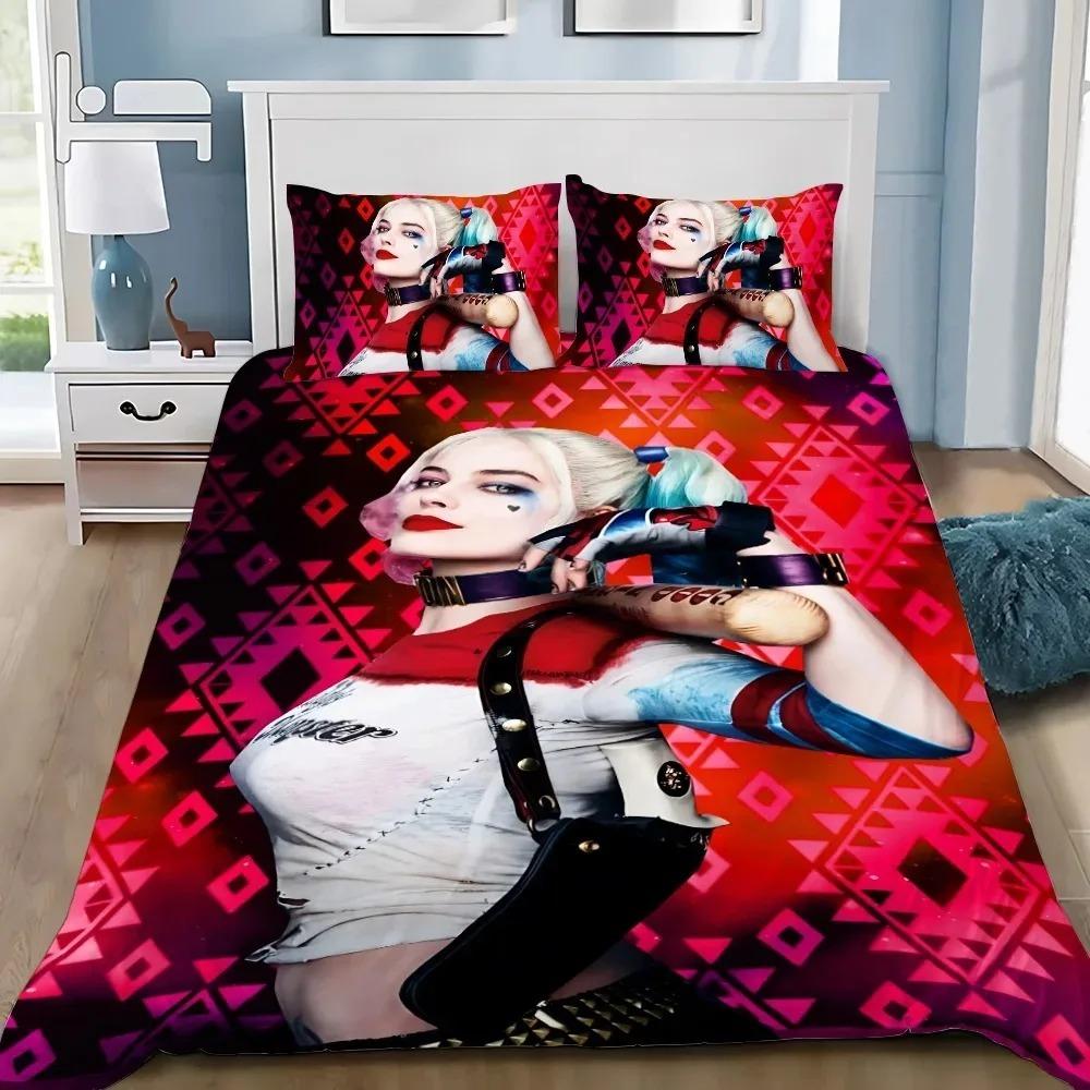 H-Harleys duvet cover pillowcase BeddingBoyGirl BedroomDecoration ChildrenGift Single Double Largebed SizeZip Duvet Cover