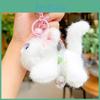 Attractive Plush Devon Rex Cat Swim Ring Keychain Cute Cartoon Keychain For Everyone