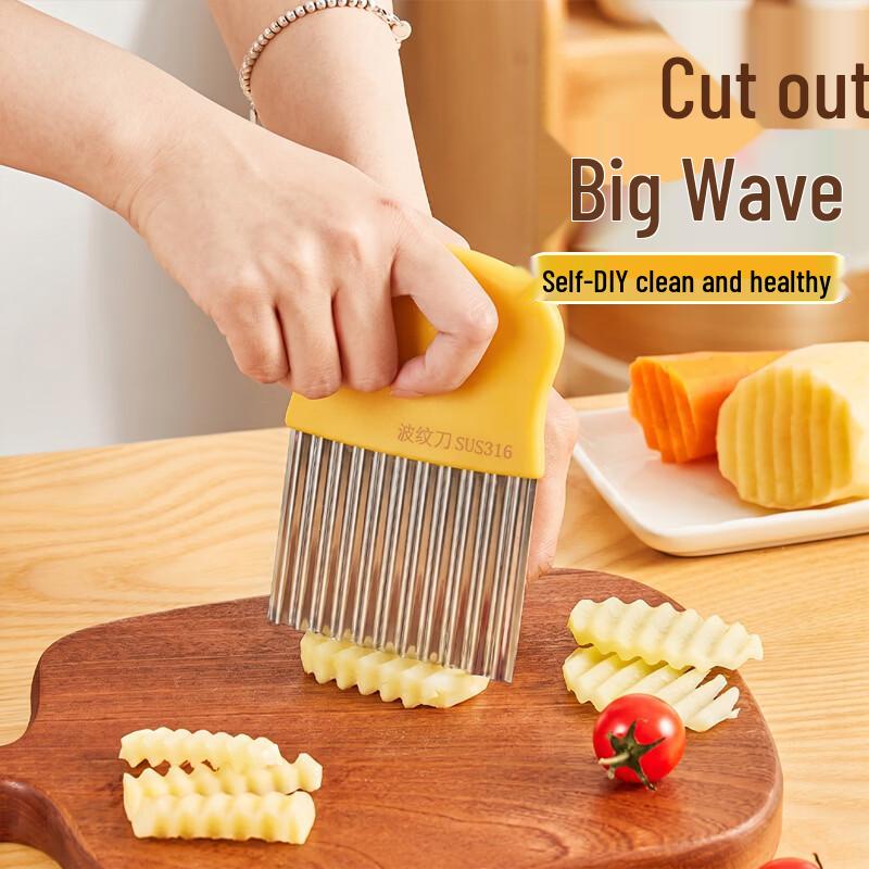 KATEI STORY 316 Stainless Steel Wavy Cutter