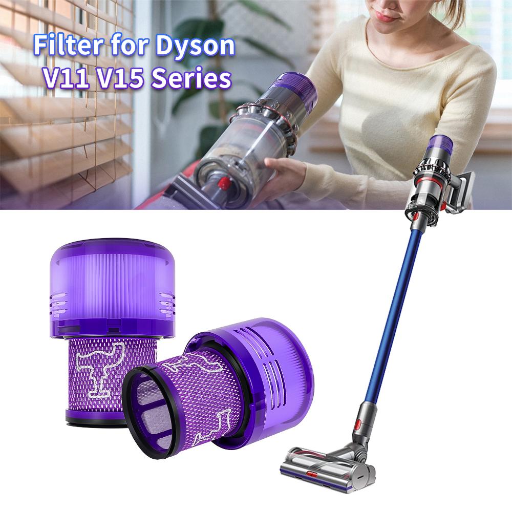 Upgraded Canister with HEPA Filter Replacement for Dyson V11 V15 SV14 SV15 SV22 Vacuum Cleaner Dust Bin Spare Part Dust Bucket