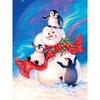 Full 5D Diy Diamond Painting Penguin and Snowman Diamond Embroidery Cross Stitch Home Decor Handmade