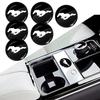 2025 Car Lock Keyhole Stickers Door Lock Protect Car 3D Stickers For Mustang 2005 2006 2007 2008 2009 2016 2017 GT Guitar Eleanor Pickguard