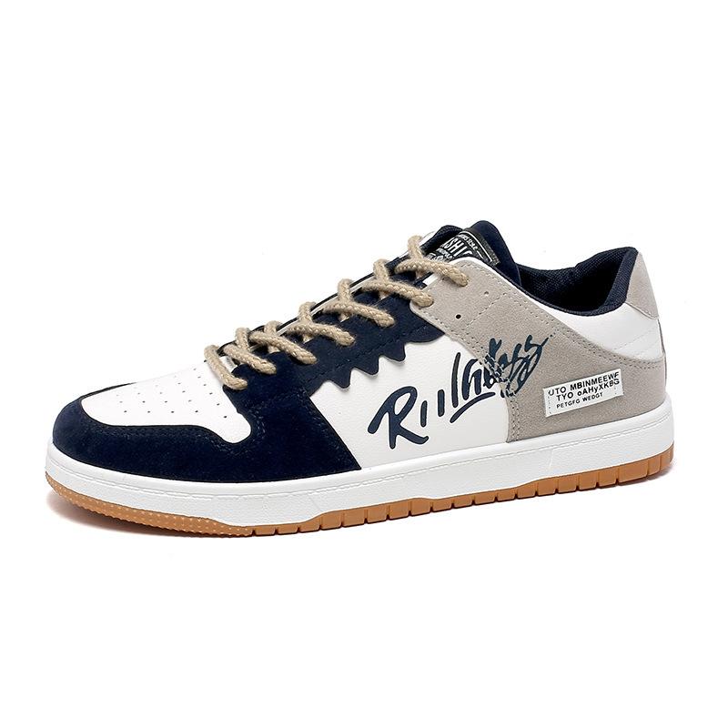 Кеды мужские 2024 новые мужские туфли осень молодежный модный тренд спортивные и повседневные кеды мужские