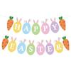 Easter Carrot Garland Party Bunting Banner Hanging Decorations Easter Decorations Decorations