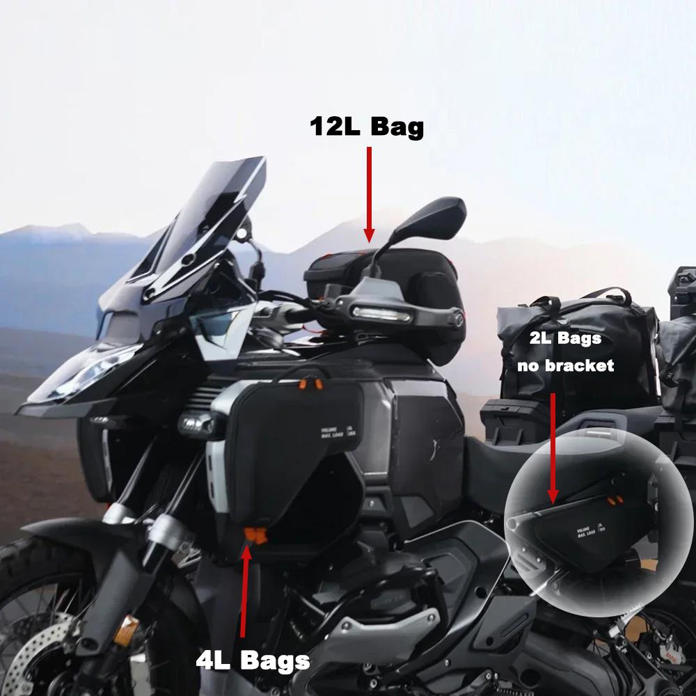 Motorcycle Accessories R1300GS Adventure Fairing Left Right Radiator Bags Waterproof Bag For BMW R 1300 GS ADV R1300GS 2024-25