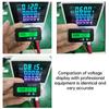 Цифровой индикатор мощности/вольтметр LCD DC 6-100V, тестер емкости аккумулятора, универсальный для электромобилей, мотоциклов и автомобилей