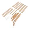 Набор из 12 шт. ткацких челноков для станков, челноки из бука, набор инструментов для детей, взрослых начинающих, рукоделие