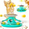 Интерактивная игрушка-мяч для кошек с поворотной дорожкой для использования в помещении, бейсбольная соска для котят, дозатор корма для кошек, спортивные игрушки для домашних животных, подарки для любителей кошек