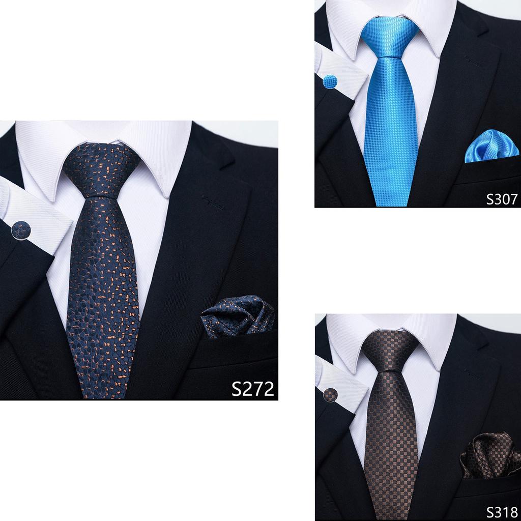 Men's Business Professionals Striped Tie Wedding Suit Accessories Polyester Tie Men