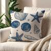 Seashell Starfish cushion cover For Pillow Printing Sofa Decoration Home Car Room Coffee Shop Office Nordic Simplicity