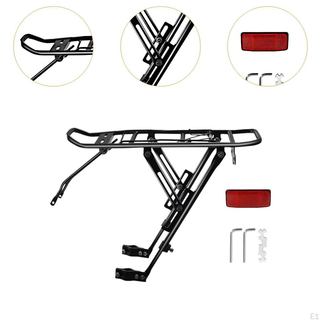 Bicycle Luggage Carrier Rack Rear Bike Tailstock Holder Cargo