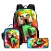 Детский рюкзак с принтом Minecraft для начальной школы