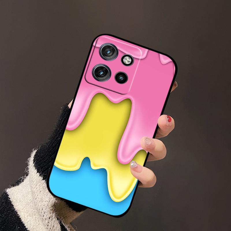 Чехол для Motorola Edge 50 Neo Edge50 Fusion 50S Pro Мягкий ТПУ Силиконовый Задняя Крышка Телефона Для Moto S50 X50 Ultra 5G Роскошный Fundas