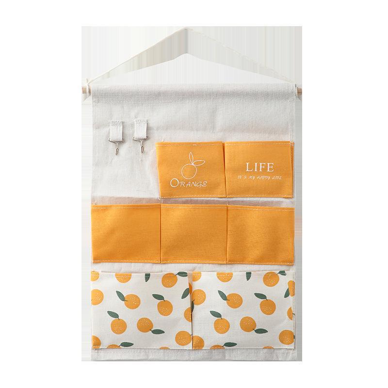 3/7 Сетка Тканевые сумки для хранения для студентов Настенные полки Экономящие место прикроватные тканевые сумки