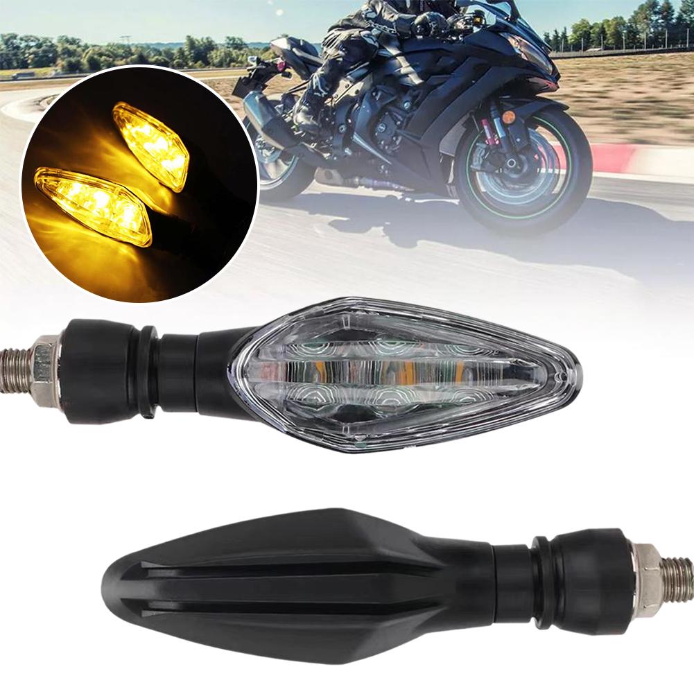 2 шт., мотоциклетный указатель поворота, янтарный индикатор, мигалка, скутер, задний фонарь, предупреждение, ходовые огни, освещение воды N6R4