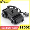 Train Track Motor 88002 MOC Power Functions Power Up Technical Speed Motor Building Blocks for 10254 53401 53400 Rail Tracks DIY