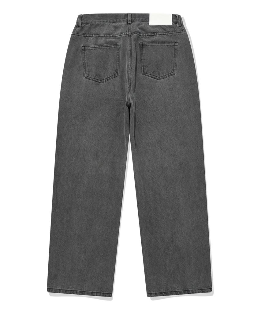 Джинсы SAINTPAIN Sp Wide Bio-Washed Denim Pants - Серо-синие