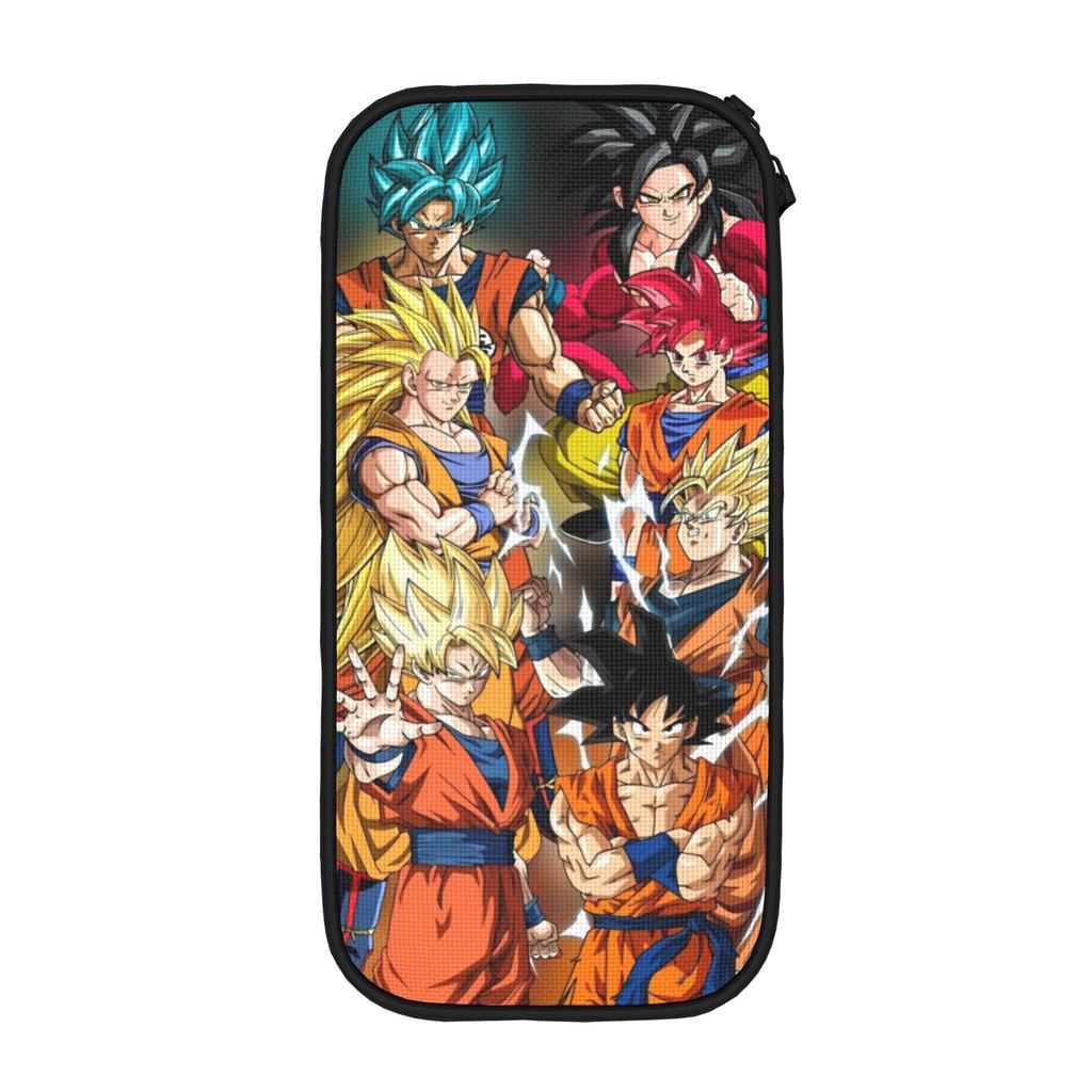 Детский Гоку Прыжок Пинок DBZ Логотип Пеналы Классический Сумка для Ручек Студент Большое Хранение Студенты Школа Косметические Пеналы