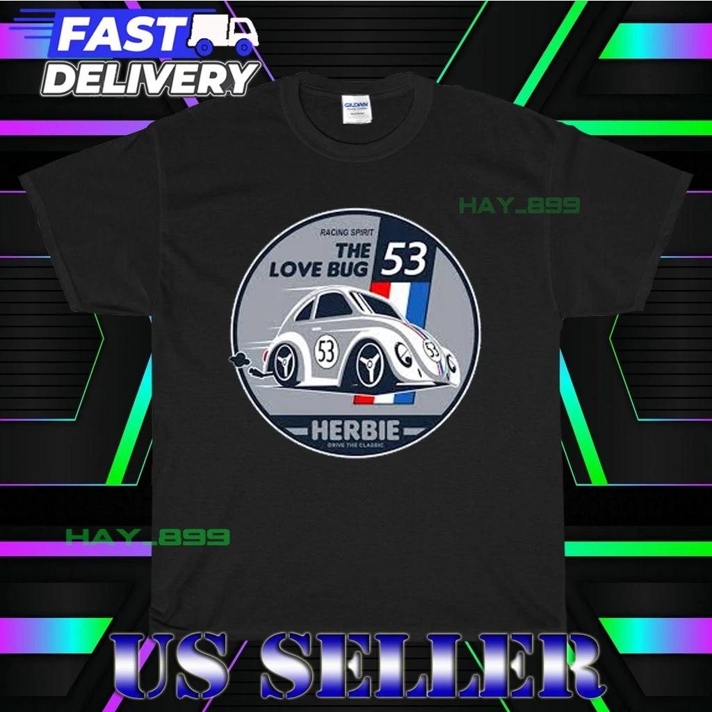 NEW SHIRT HERBIE 53 LOGO T-Shirt FUNNY AMERICAN USA UNISEX SIZE S-5XL