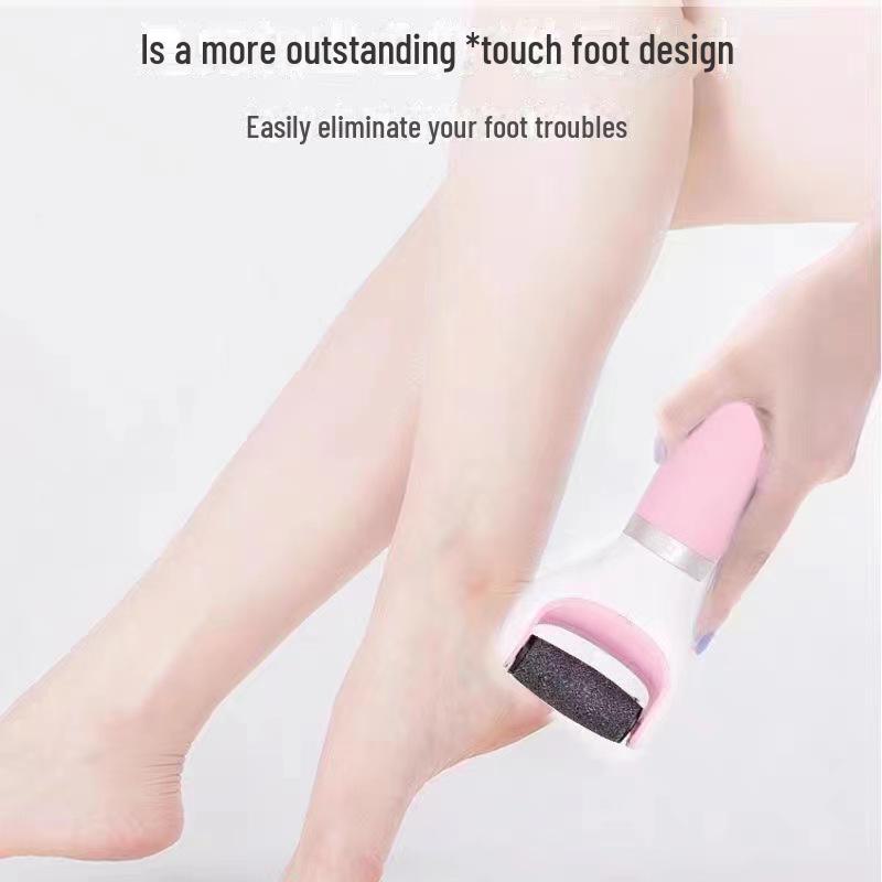 Электрическая аккумуляторная шлифовальная машина для ног: Автоматический инструмент для удаления мозолей и педикюра для ухода за омертвевшей кожей и пятками.