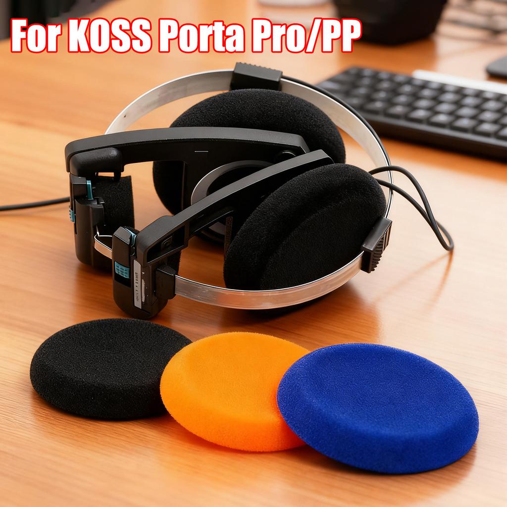 1-12 шт. Высокоплотные губчатые амбушюры для Koss Portapro Porta Pro PP Мягкие поролоновые сменные амбушюры Чехлы для амбушюр наушников