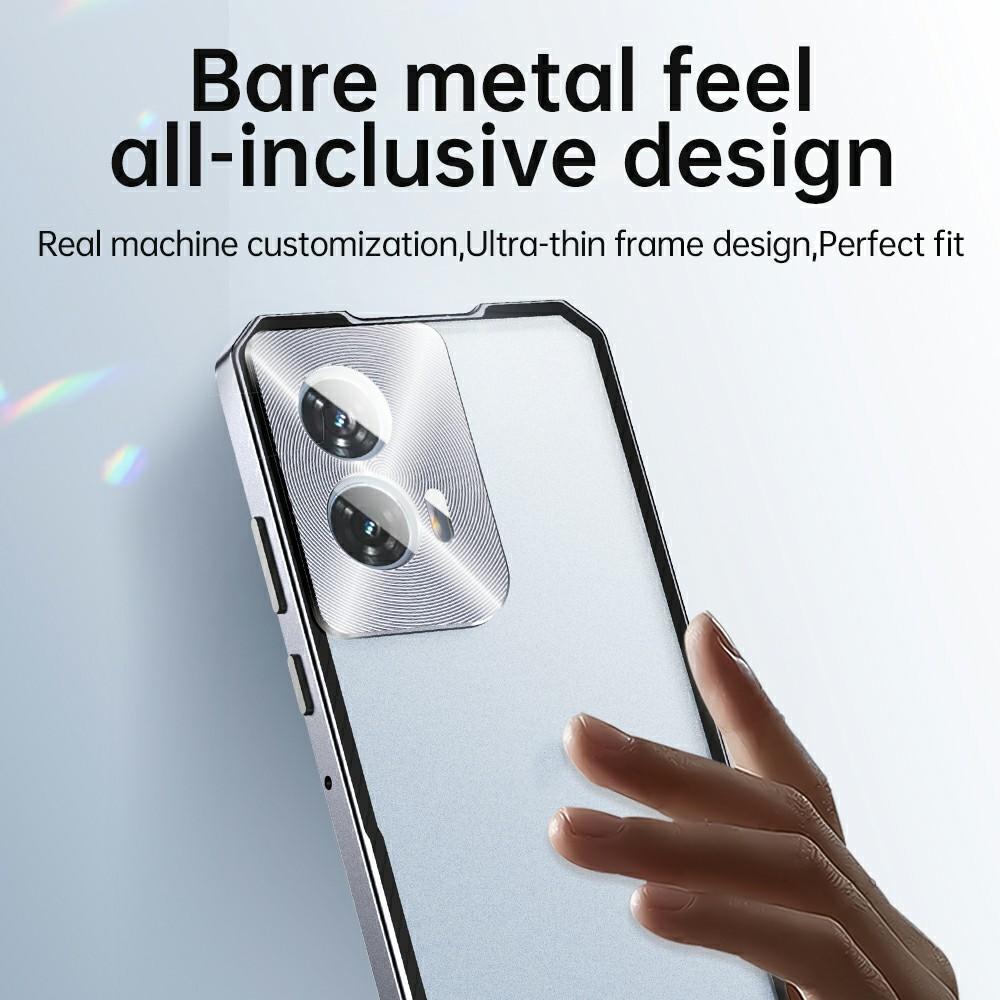 Для Motorola Edge 50 Fusion 5G Чехол Твердый ПК Металлическая рамка Матовый чехол для телефона