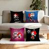 RRuby Gloom Gothic pillowcase casual style decoration suitable for home decoration excluding pillow core