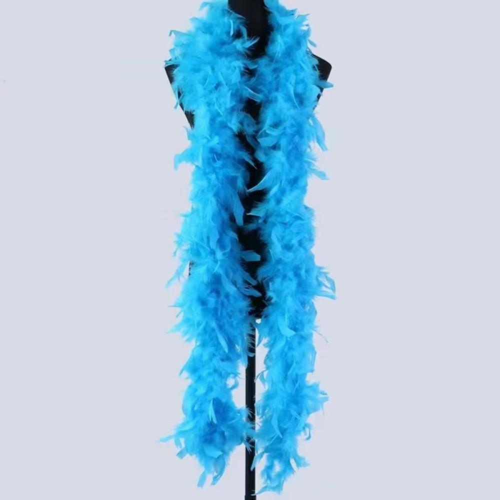 Clothing Edge Decorative Turkey Feathers Boa Party Decoration Wedding Scarf Carnival Party