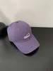 Baseball cap women's new letter embroidery spring and summer American versatile face small couple wide brim cap men