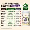 Growmax+ 12г Детский протеиновый порошок 7-12 лет, Вкус Ванильный капкейк, 400г