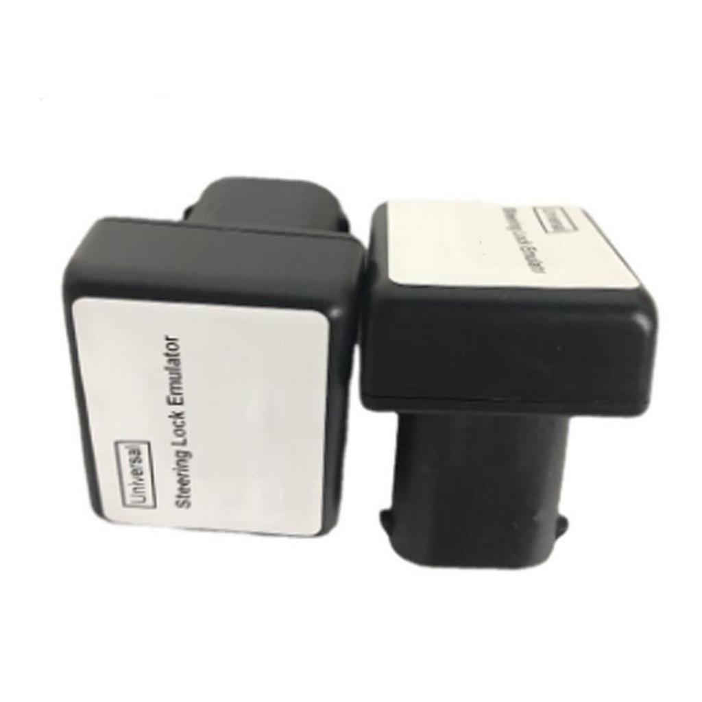 Совместим с Laguna 2/3 Megane 2/3 Clio 3/4, универсальный симулятор блокировки рулевого управления со звуком блокировки, подключи и запусти
