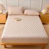 Waterproof Quilted Non-Slip Fitted Sheet for Incontinence and Simmons Mattress Protection