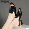 Women Shoes Red Sexy Soft Flipflop Slippers Summer Fashion Heels Slides Shoes for Girls Comfortable Sandals