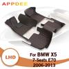Автомобильные коврики для BMW X5 E70 Seven Seats 2006 2007 2008 2009 2010 2011 2012 2013 Подушечки для ног Ковровое покрытие Интерьер