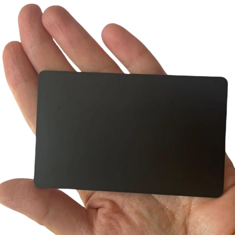 RFID-карта MIFARE Classic 1K, 13,56 МГц, ISO14443A, пустая, цветная, ПВХ-карта (10 шт.) (черный)