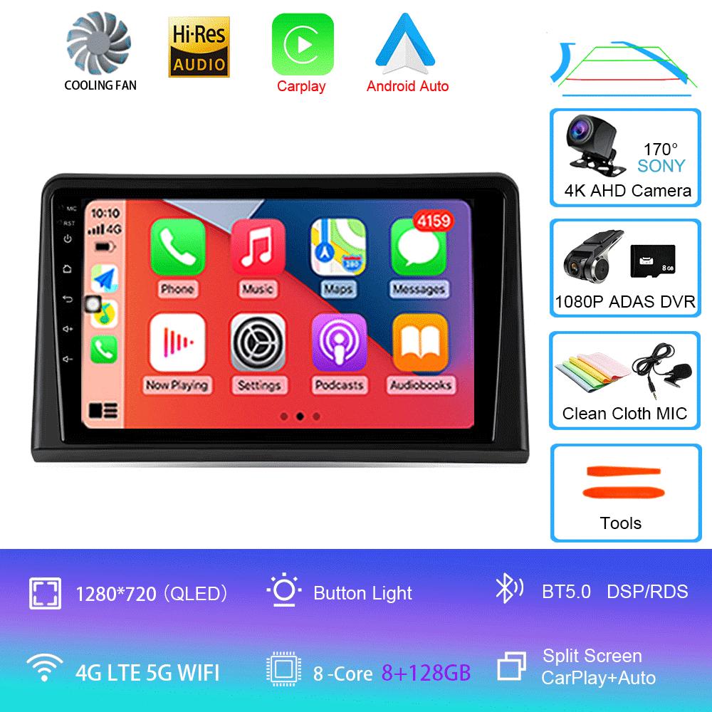 Автомобильное радио Android 14 для Hyundai Sonata 7 LF 2017 2018 2019 Carplay Auto GPS DSP Видео Головное устройство 2 Din Навигация Стерео Плеер