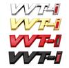 3D Металлическая Буква Логотип VVTi Эмблема на Крыло Автомобиля Значок на Задний Багажник Для Camry Corolla Yaris RAV4 Auris VVT I Наклейка Аксессуары