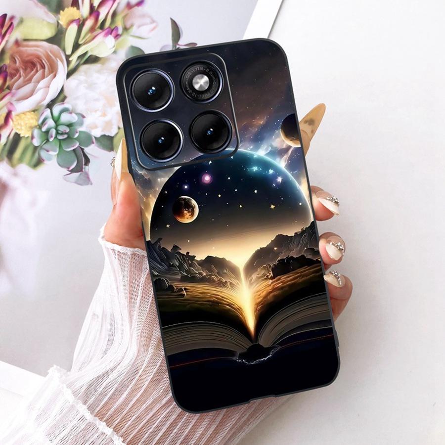 Чехол для телефона Motorola Edge 70 Fusion 2026 Чехол Милые Кошки Печать Мягкий Силиконовый Чехол для Moto Edge70 fusion XT2605-1 Funda