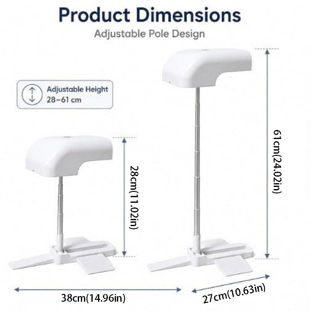 5 Adjustable Wind Speeds Bed Air Circulator Bed Circulation Fan For Sleeping