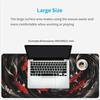 Mouse Pad Black Red Koi Fish Gaming printon demand Computer HD Home Mousepad XXL Desk Mats Carpet Desktop Mouse Pad