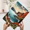 The Fjords Norway Travel Printed Poster Customized Wall Art Retro Vintage Metal Tin Signs for Gaming Room Decoration Cozy Decor