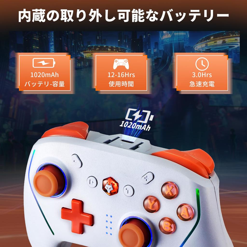 Беспроводной контроллер Pro NBCP Switch для Switch, пульт для Switch, геймпад с двойной вибрацией, Lite, джойстик,