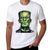 Frankenstein White Tshirt Sport Basic Moisture Wicking Tee