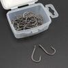 Barbed Single HooK Coating Stainless Steel Barbed Fish Hook High Carbon Micro Carp Fishing Hooks