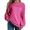 Women's Long Sleeve Winter  Sweater Sweater Knitted Pullover Round Neck Sweater Pullover Knitted Sweater